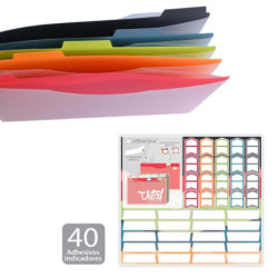 ORGANIZADOR SOBREMESA OFFICE BOX DESK FREE VITAL COLORS 39118 UNIDAD