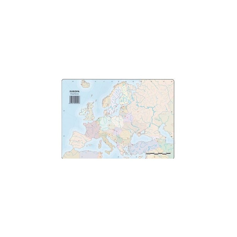 MAPAS MUDO EUROPA POLITICO PTE 50U SELVI