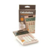 CALCULADORA ALUMINIUM OFFICE BOX ROSA LT-A142 BLISTER UNIDAD