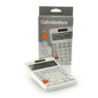 CALCULADORA ALUMINIUM OFFICE BOX BLANCO LT-A100 BLISTER UNIDAD
