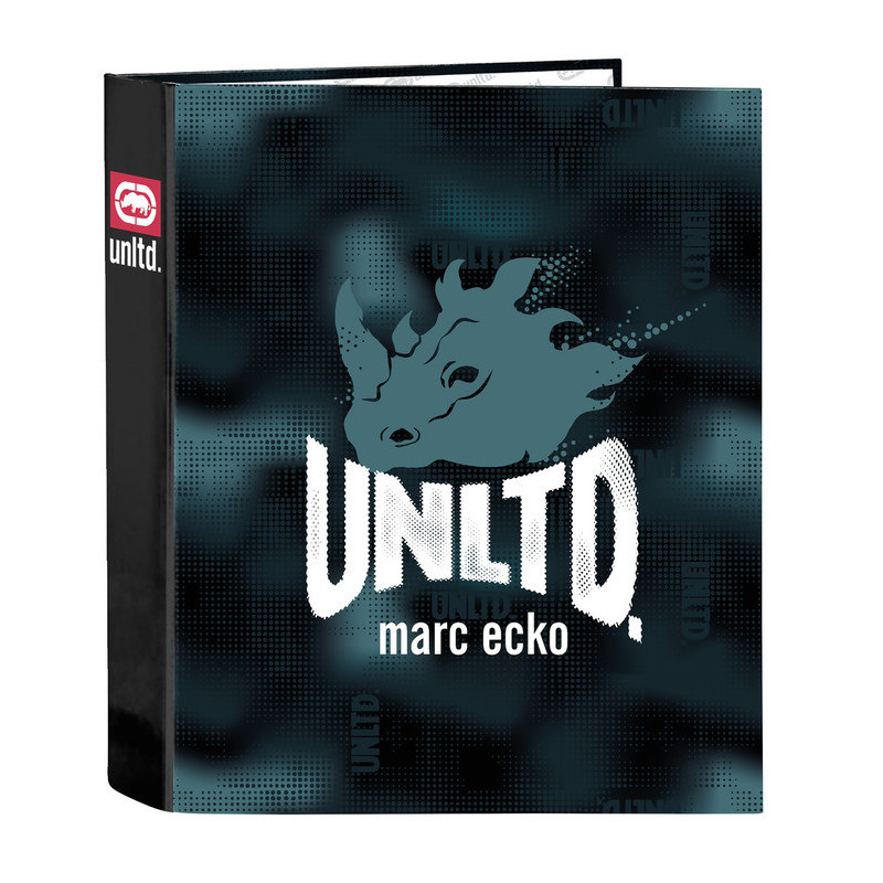 CARPETA F. 4 ANILLAS LOMO ANCHO ECKO UNLTD. "NOMAD" 512244657 33*27 SAFTA22