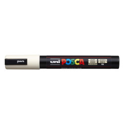 MARCADOR UNI-BALL POSCA PC-5M PUNTA REDONDA 1,8-2,5MM MARFIL -46-