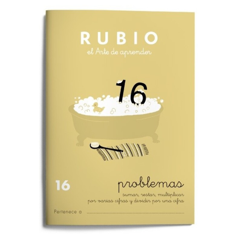 RUBIO PROBLEMAS Nº 16 PTE 10U ISBN 84-85109-71-6