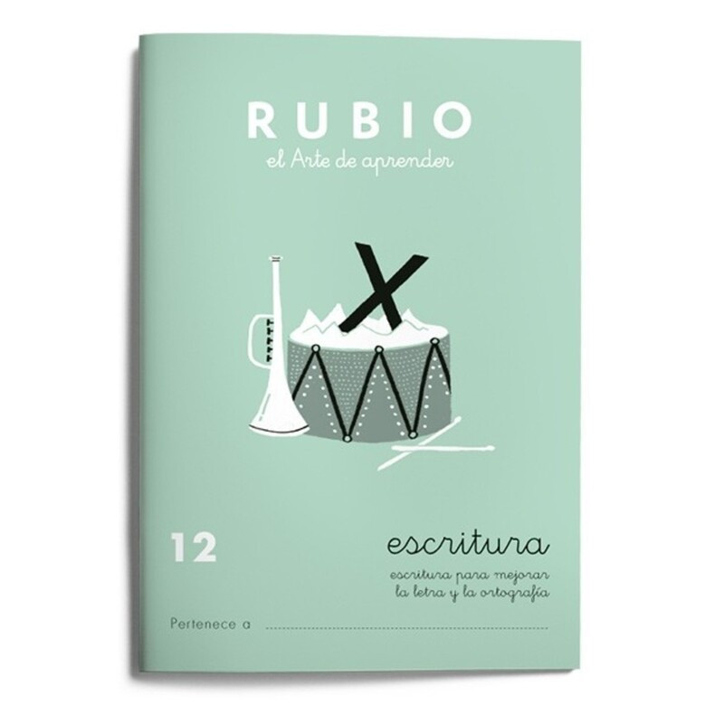 RUBIO CALIGRAFIAS Nº 12 PTE 10U