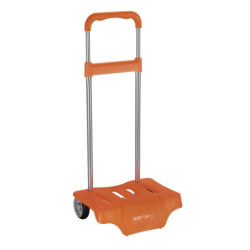 CARRO PORTAMOCHILAS SAFTA22 RIGIDO GRANDE NARANJA FLUOR 641084905 ^