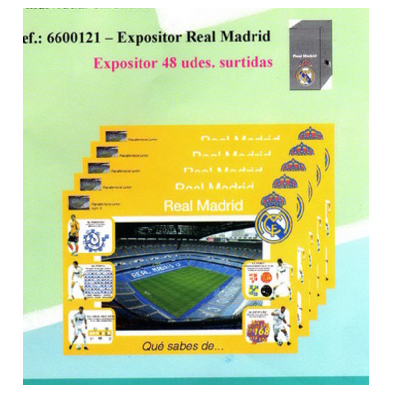 POSTER JUNIOR PRYSE REAL MADRID 70*50 SURTIDO 6600121 ^