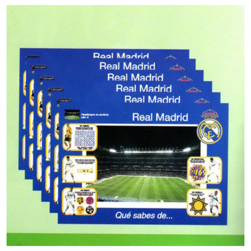 VADE CARTON PRYSE REAL MADRID 42*30 SURTIDO 6600126 ^
