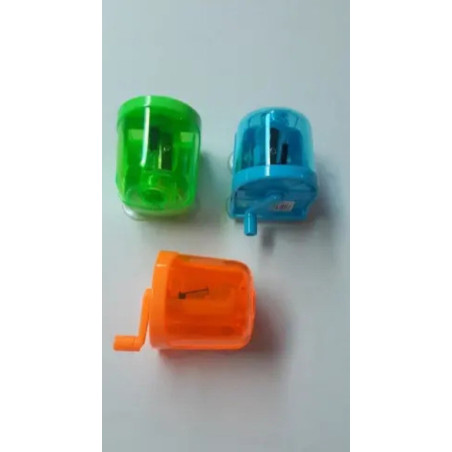 SACAPUNTAS MAQUINA TIKO MINI EXPOSITOR 24U COLORES SURTIDOS ARTES AS00516