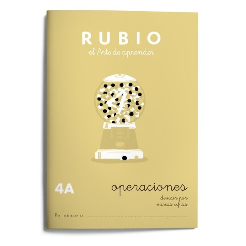 RUBIO PROBLEMAS Nº  4A PTE 10U ISBN 84-85109-57-0
