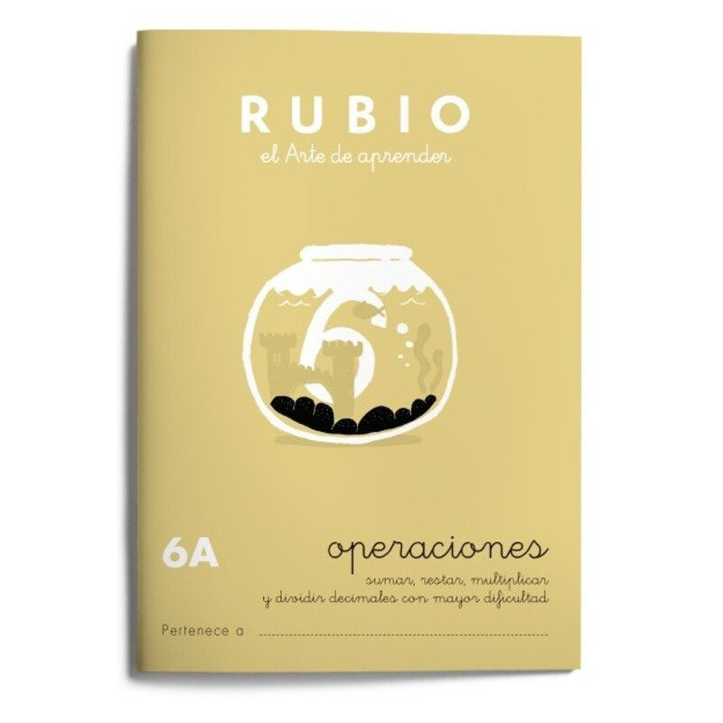 RUBIO PROBLEMAS Nº  6A PTE 10U ISBN 84-85109-61-9