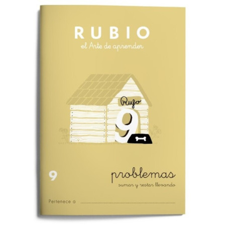 RUBIO PROBLEMAS Nº  9 PTE 10U ISBN 84-85109-64-3