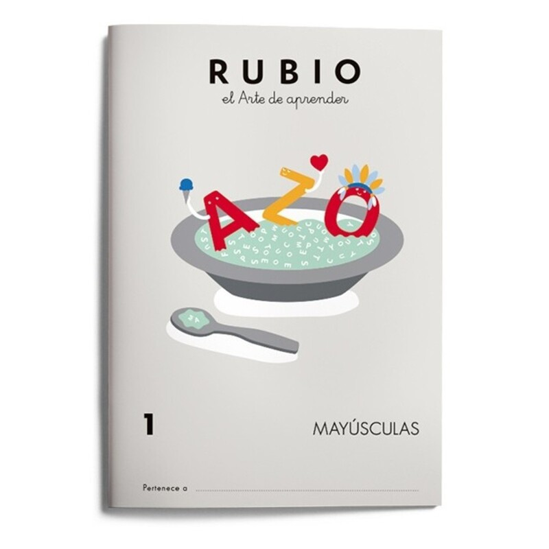 RUBIO ESCRITURA MAYUSCULAS Nº  1