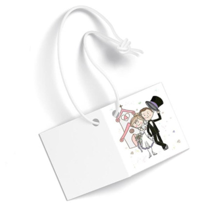 ETIQUETA DETALLE BODA ARGUVAL IGLESIA PTE/90U 38337