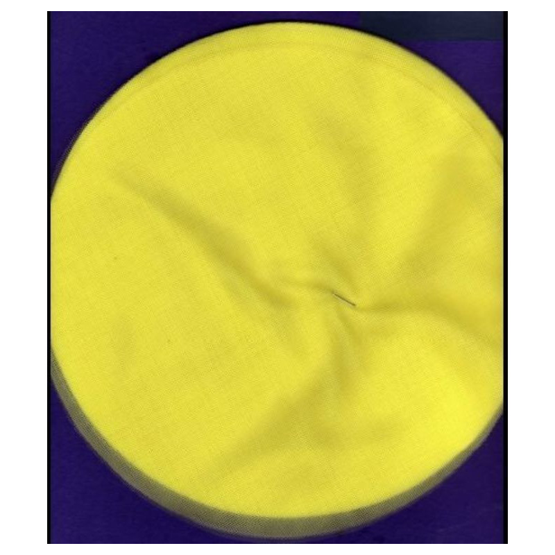 TUL COMETA MALLA FINA REDONDO 25CM AMARILLO PTE 500 ^