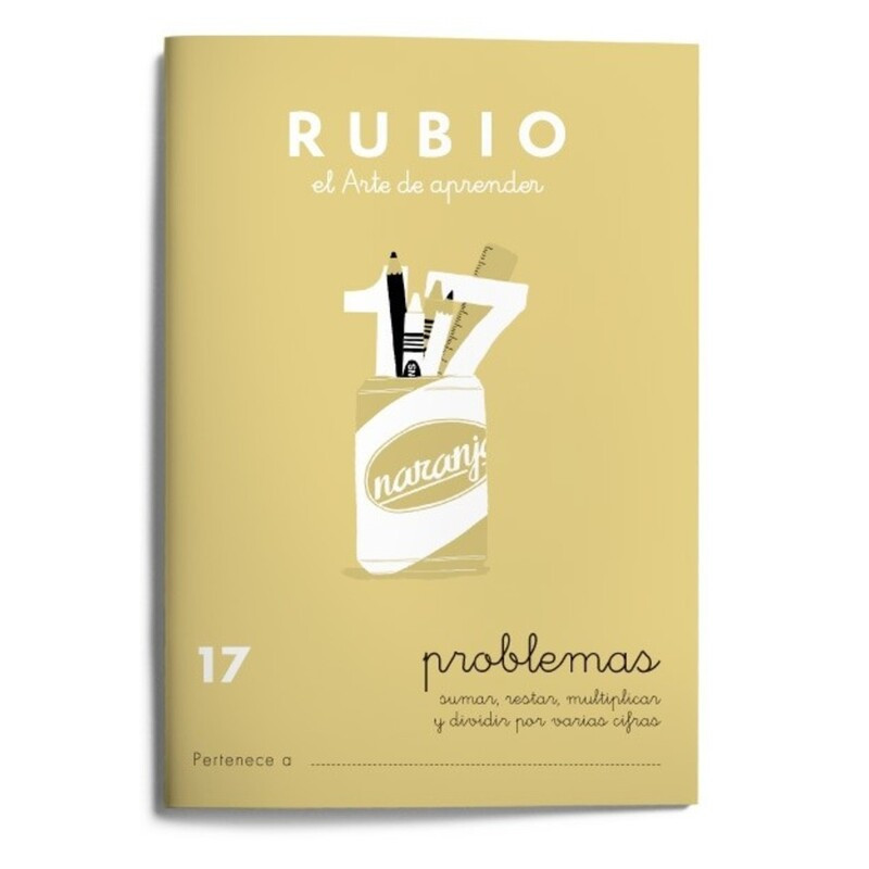 RUBIO PROBLEMAS Nº 17 PTE 10U ISBN 84-85109-72-4