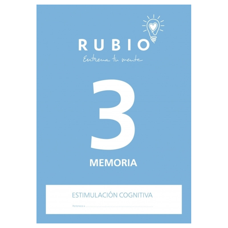 RUBIO ESTIMULACION COGNITIVA MEMORIA Nº3 UNIDAD