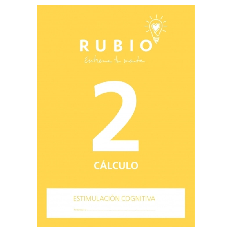 RUBIO ESTIMULACION COGNITIVA CALCULO Nº2