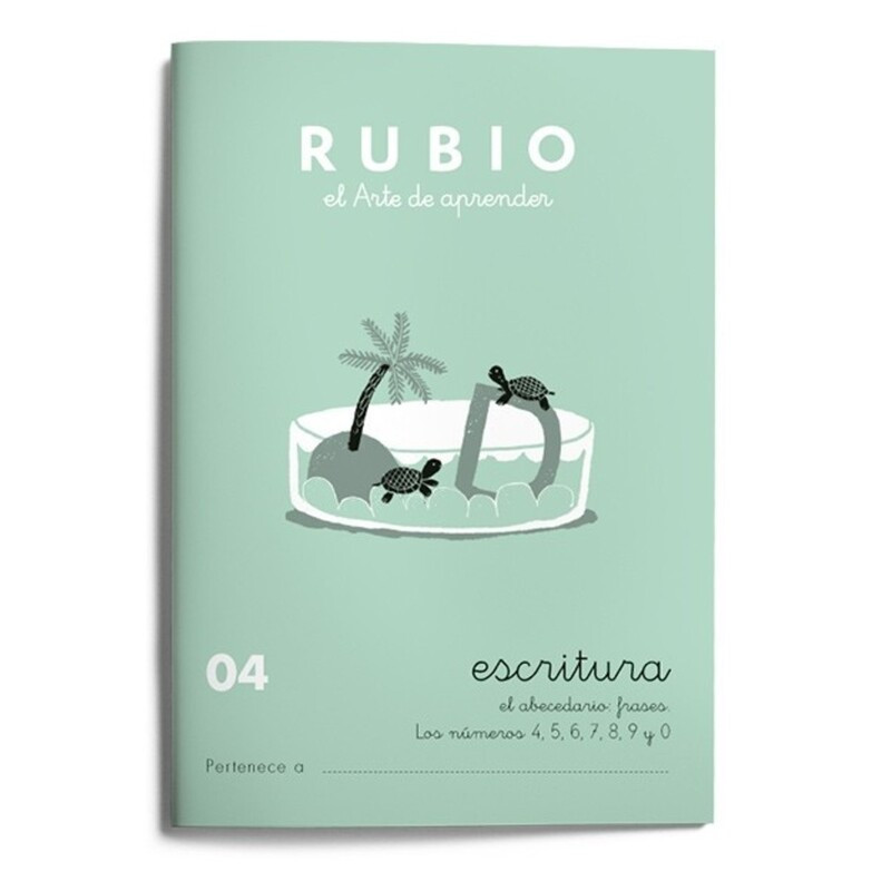 RUBIO CALIGRAFIAS Nº   04 PTE 10U