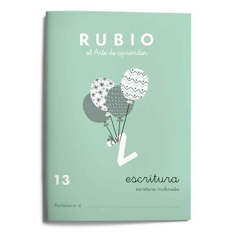 RUBIO CALIGRAFIAS Nº 13 PTE 10U