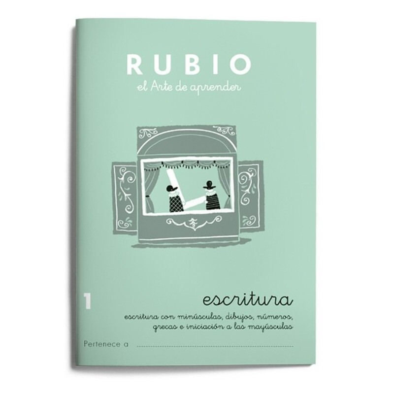 RUBIO CALIGRAFIAS Nº  1 PTE 10U