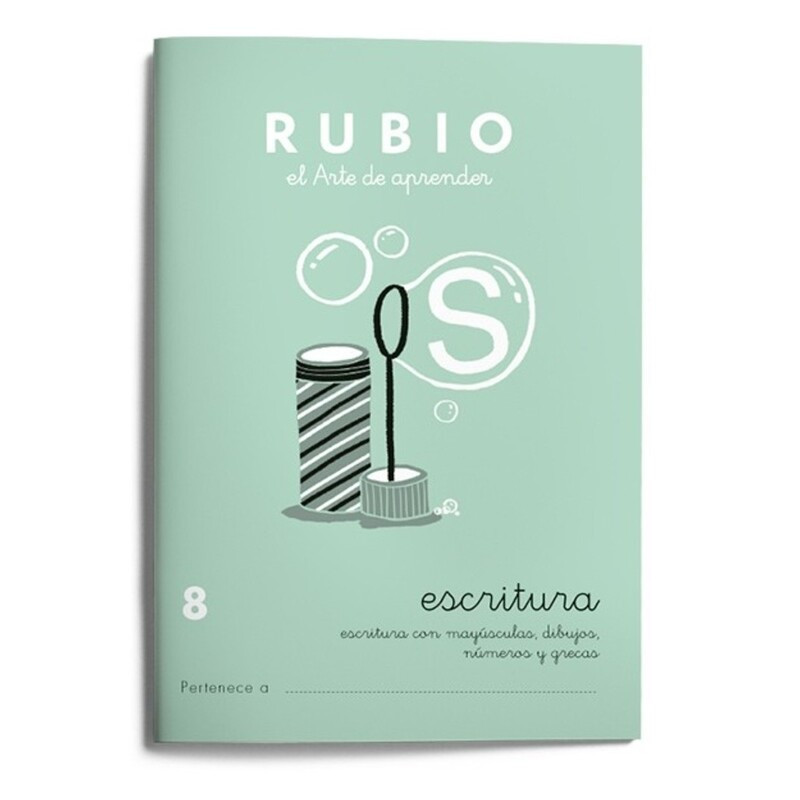 RUBIO CALIGRAFIAS Nº  8 PTE 10U