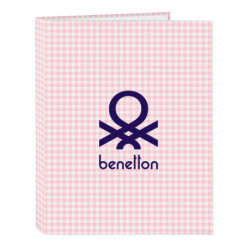 CARPETA FOLIO 4 ANI.MIXTAS BENETTON "VICHY" SAFTA23 ENERO 512253067