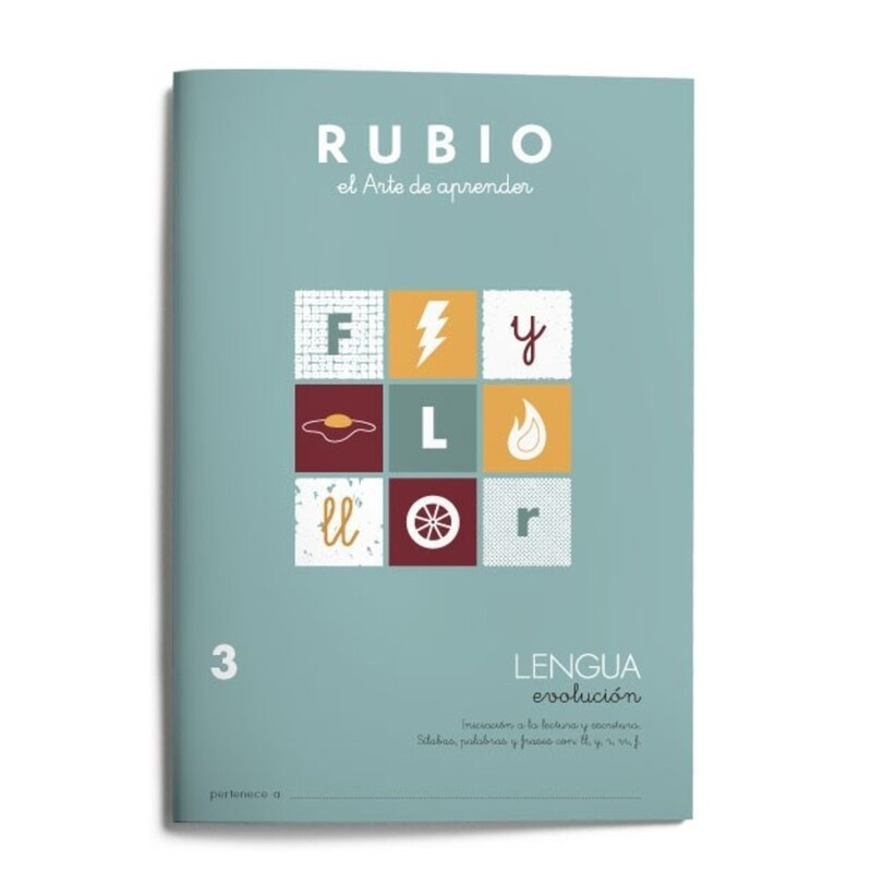 RUBIO LENGUA EVOLUCION Nº  3 UNIDAD