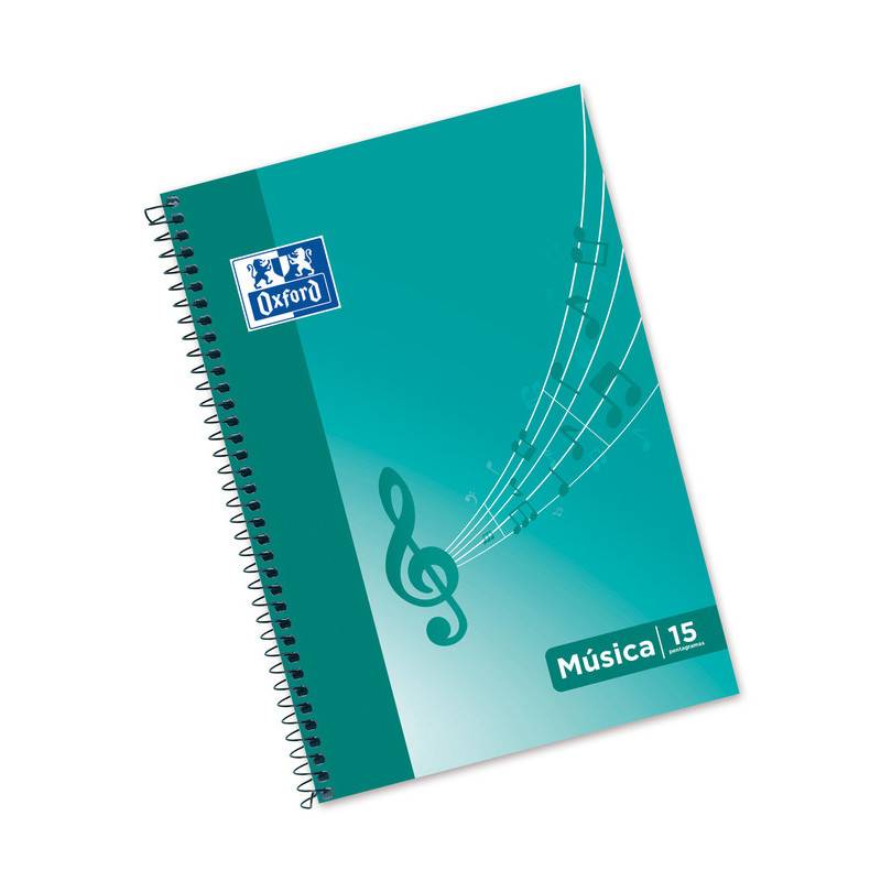 BLOC MUSICA ENRI 15 PENTAGRAMAS OXFORD FOLIO 20H 100302776
