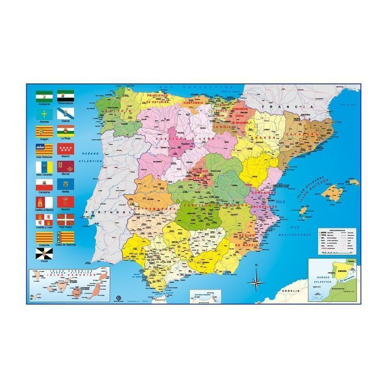 POSTER ESPAÑA POLITICO 60*91,5 GPE 5030 ERIK