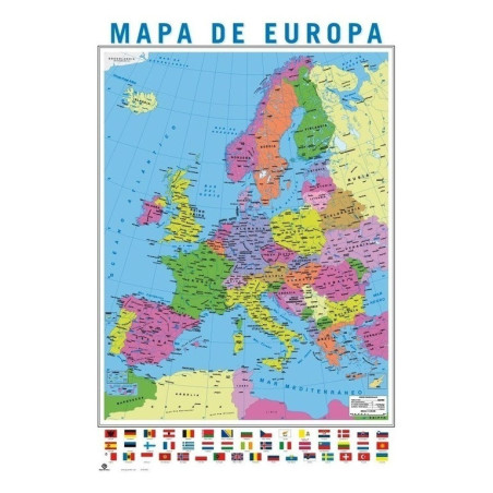 POSTER EUROPA POLITICO 60*91,5 GPE 5045 ERIK