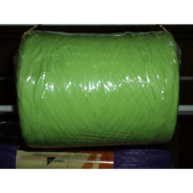 CINTA RAFIA  4MM 200YD VERDE CLARO