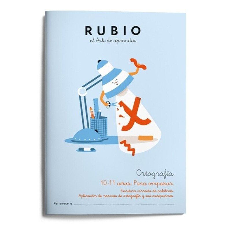 RUBIO ORTOGRAFIA Nº   5 +10/11 AÑOS PARA EMPEZAR UNIDAD ISBN 978-84-17427-17-7