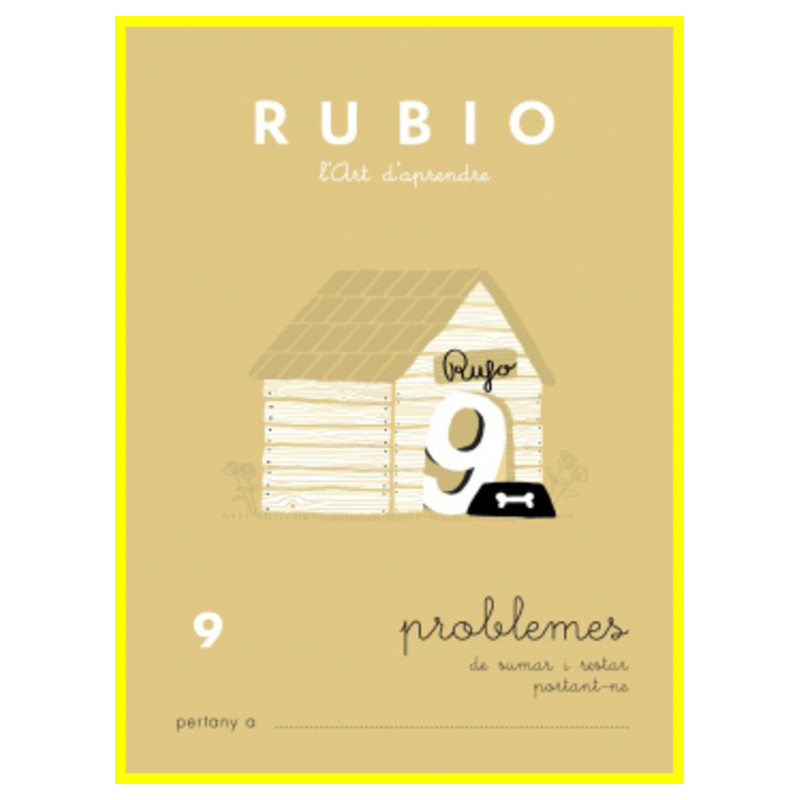 RUBIO PROBLEMAS VALENCIANO Nº  9 PTE 10U