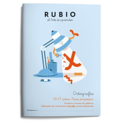 RUBIO ORTOGRAFIA Nº   5 +10/11 AÑOS PARA EMPEZAR UNIDAD ISBN 978-84-17427-17-7