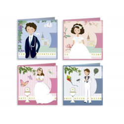 TARJETA FELICITACION ARGU BILLETERO COMUNION CLASSIC C/48U 42763