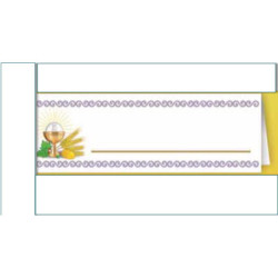 TARJETA ARGU MESA COMUNION C/HENDIDO 37086 PTE 50U ^