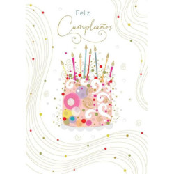 TARJETA FELICITACION ARGU TURNOWSKY FELIZ CUMPLEAÑOS 46791 UNIDAD