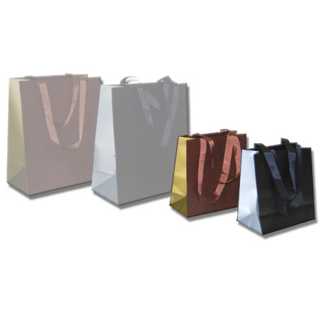 BOLSA REGALO KRAFT BICOLOR 145*145*65 PACK 2U FORCEL ^