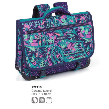 MOCHILA GABOL18 SCHOOL FANCY FRANCESA 39CM 222116
