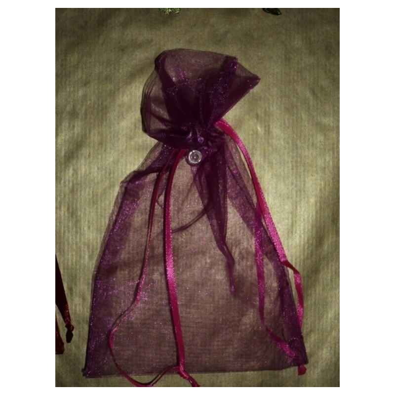 BOLSA RAFIA CUADRADA 12*19CM MEDIANA FUCSIA 255 PTE/50U ^