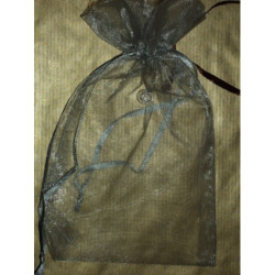 BOLSA RAFIA CUADRADA 12*19CM MEDIANA PLATA 255 PTE/50U