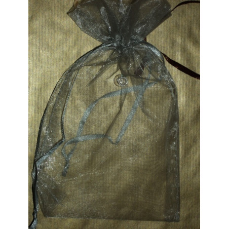 BOLSA RAFIA CUADRADA 12*19CM MEDIANA PLATA 255 PTE/50U