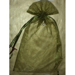 BOLSA RAFIA CUADRADA 12*19CM MEDIANA VERDE 255 PTE/50U
