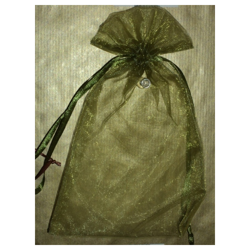 BOLSA RAFIA CUADRADA 12*19CM MEDIANA VERDE 255 PTE/50U