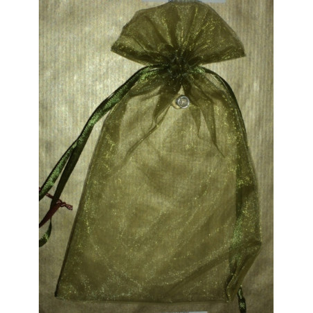 BOLSA RAFIA CUADRADA 12*19CM MEDIANA VERDE 255 PTE/50U