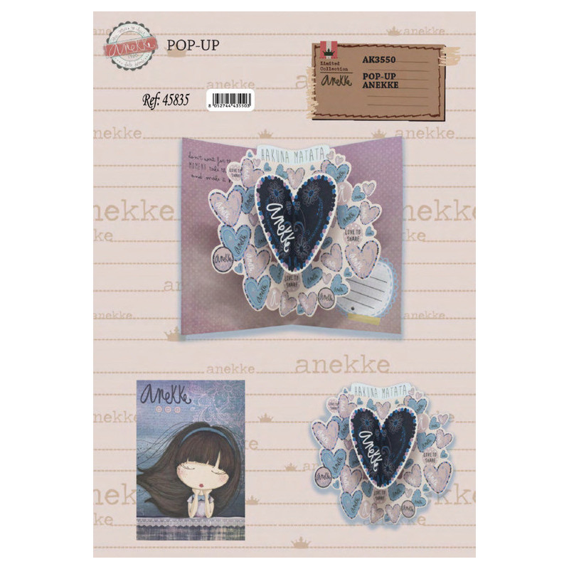 TARJETA FELICITACION ARGU ANEKKE AK3550 UNIDAD