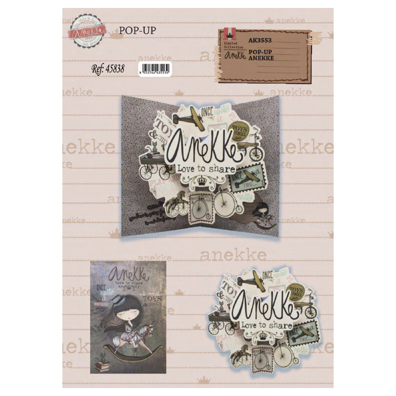 TARJETA FELICITACION ARGU ANEKKE AK3553 UNIDAD