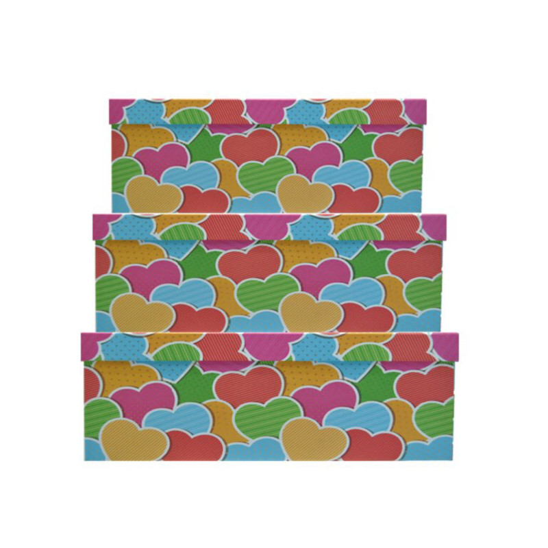 SET 10 CAJAS DECORADAS SERIE CORS 4953 REGALPAP