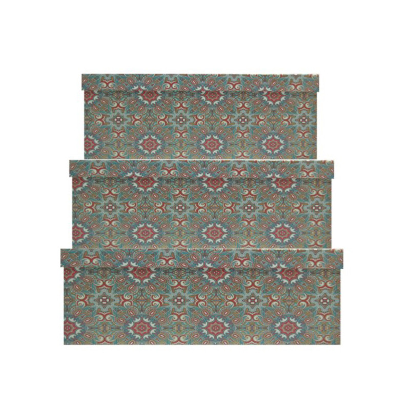 SET 10 CAJAS DECORADAS SERIE MANDALA 4954 REGALPAP