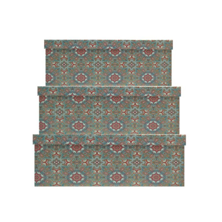 SET 10 CAJAS DECORADAS SERIE MANDALA 4954 REGALPAP